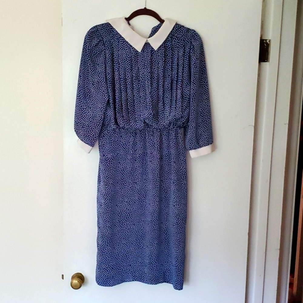 Vintage pleated dress